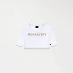 KAIA CROP TOP WOMEN WHITE - Monastery | Tienda Oficial Colombia