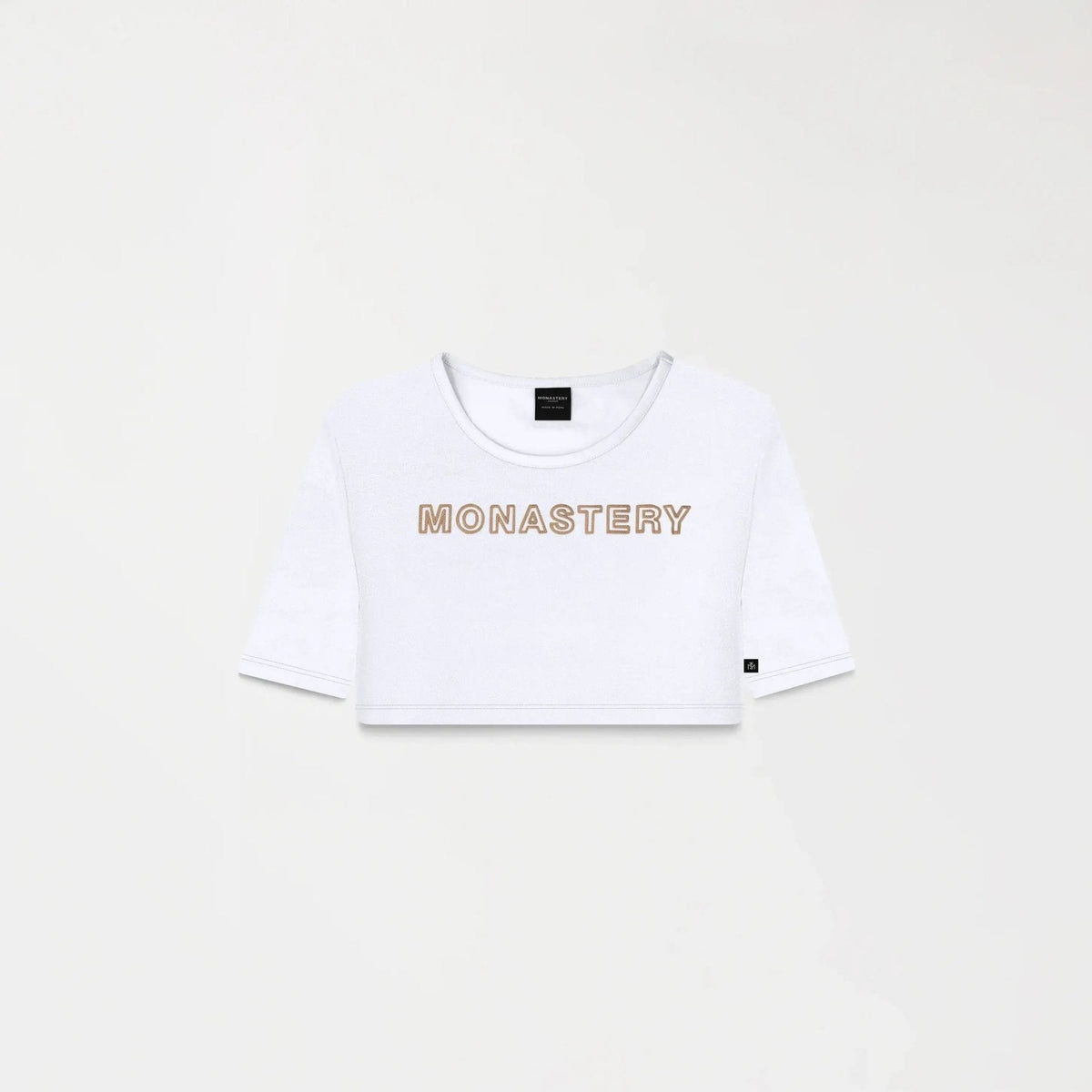 KAIA CROP TOP WOMEN WHITE - Monastery | Tienda Oficial Colombia