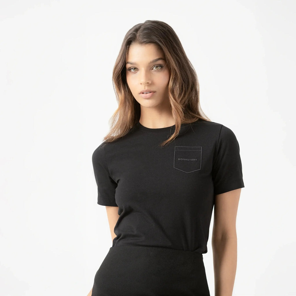 KAIE T - SHIRT WOMEN BLACK - Monastery | Tienda Oficial Colombia