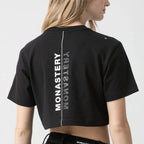 KASSIA CROP TOP WOMEN BLACK - Monastery | Tienda Oficial Colombia