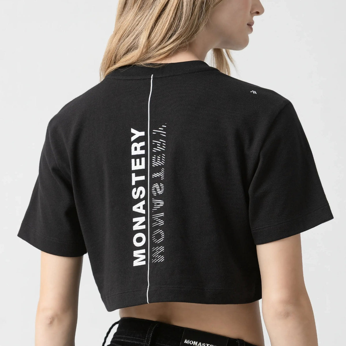 KASSIA CROP TOP WOMEN BLACK - Monastery | Tienda Oficial Colombia