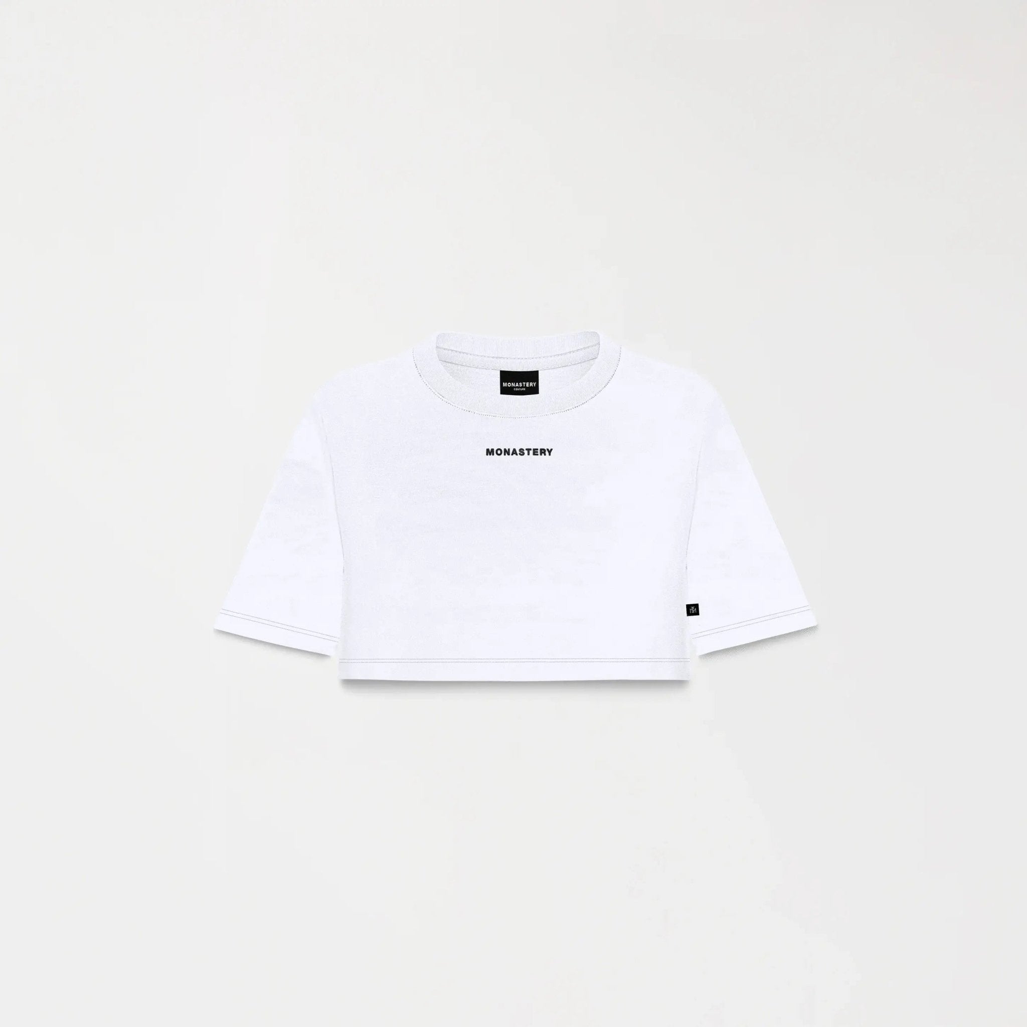 KASSIA CROP TOP WOMEN WHITE - Monastery | Tienda Oficial Colombia
