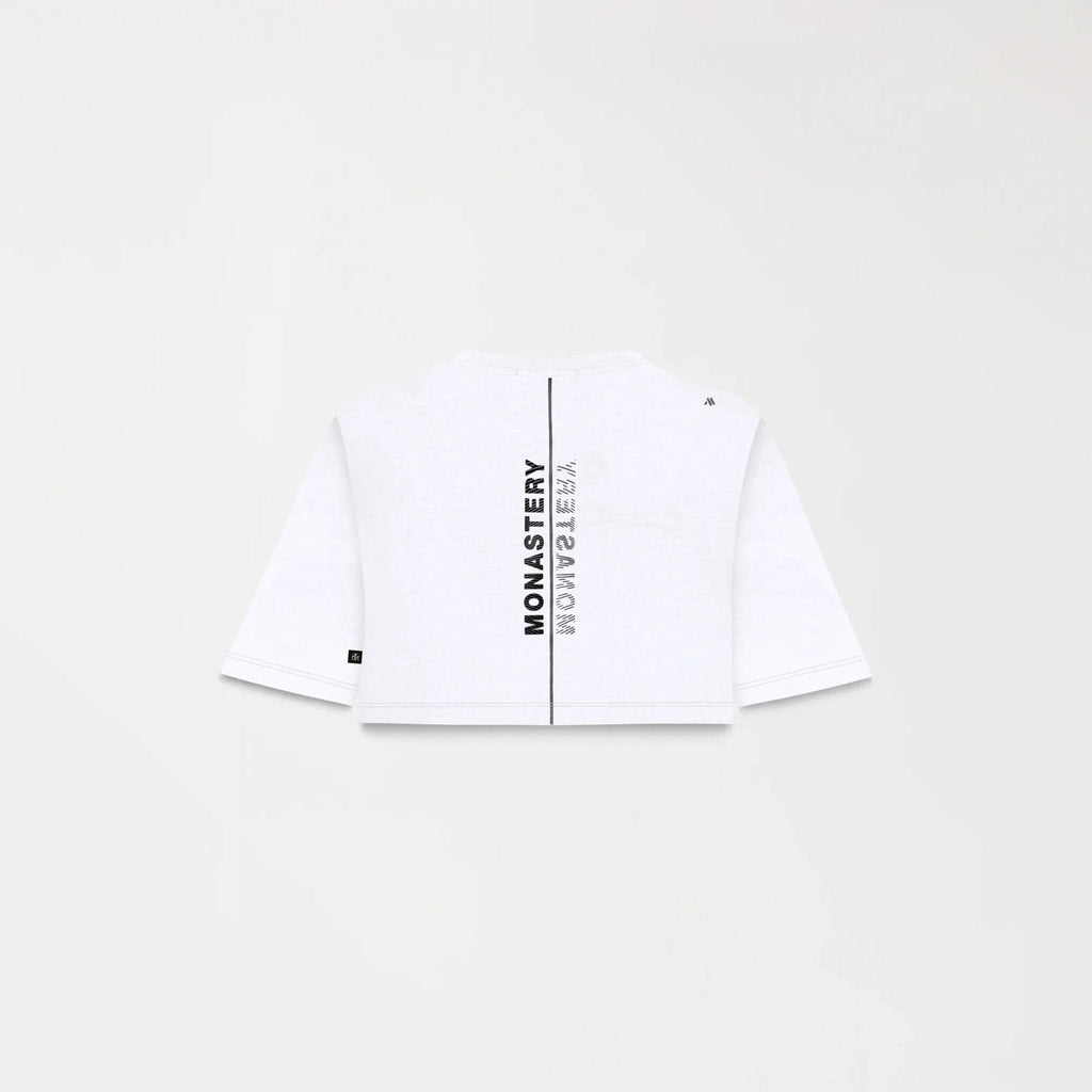 KASSIA CROP TOP WOMEN WHITE - Monastery | Tienda Oficial Colombia