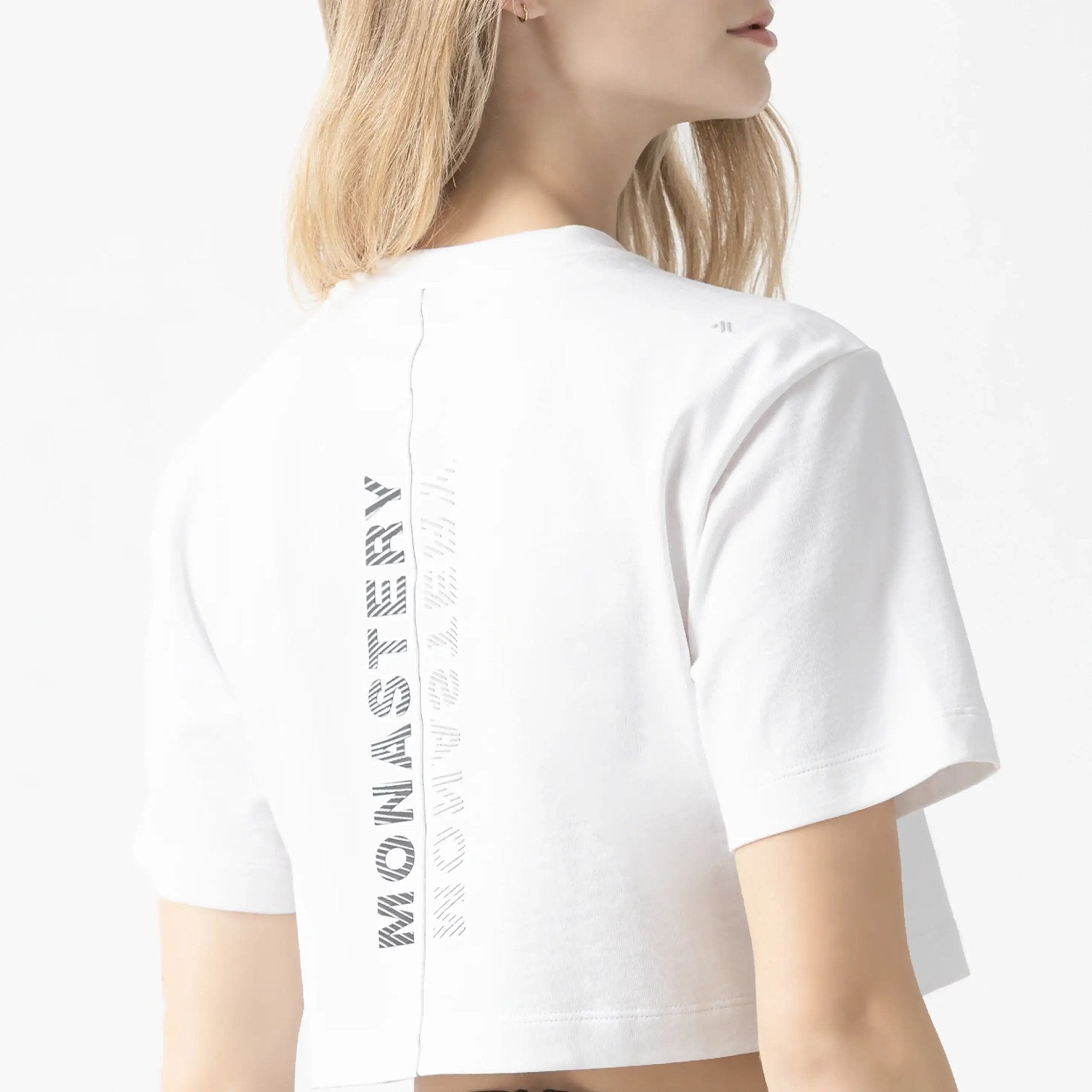KASSIA CROP TOP WOMEN WHITE - Monastery | Tienda Oficial Colombia