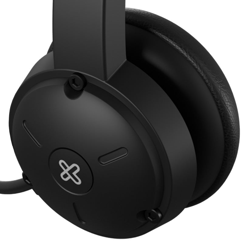 HEADSET KLIPX CRYSTALCOM PRO WIRELESS - USB C BLACK