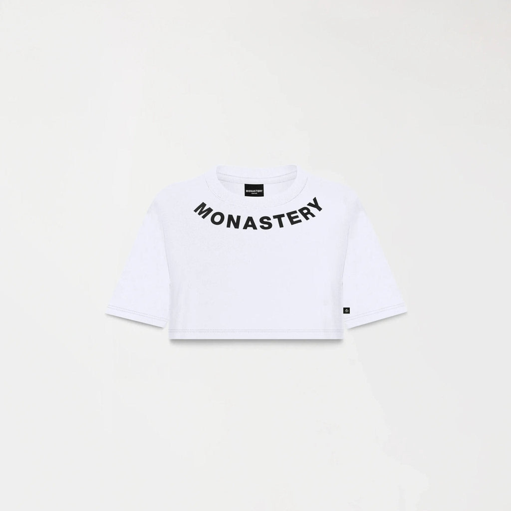 KELYN CROP TOP WOMEN WHITE - Monastery | Tienda Oficial Colombia