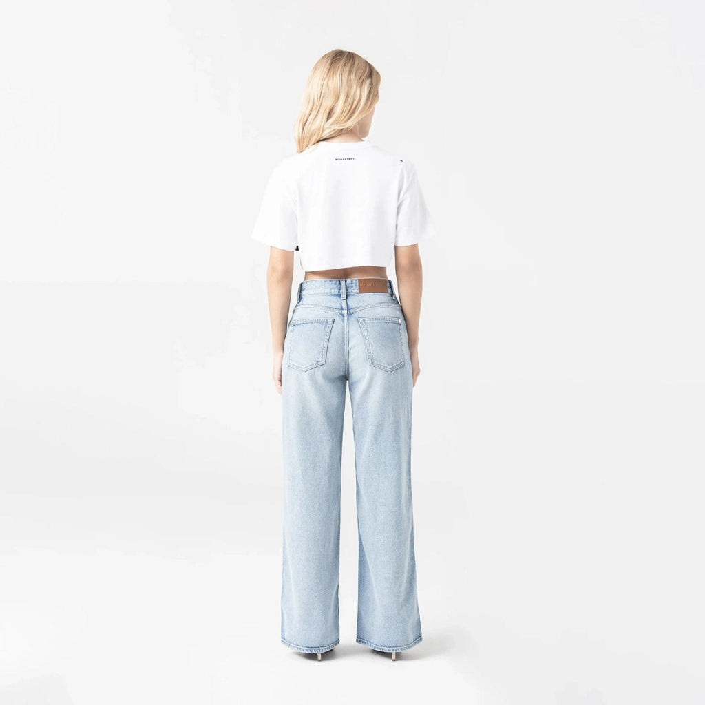 KELYN CROP TOP WOMEN WHITE - Monastery | Tienda Oficial Colombia