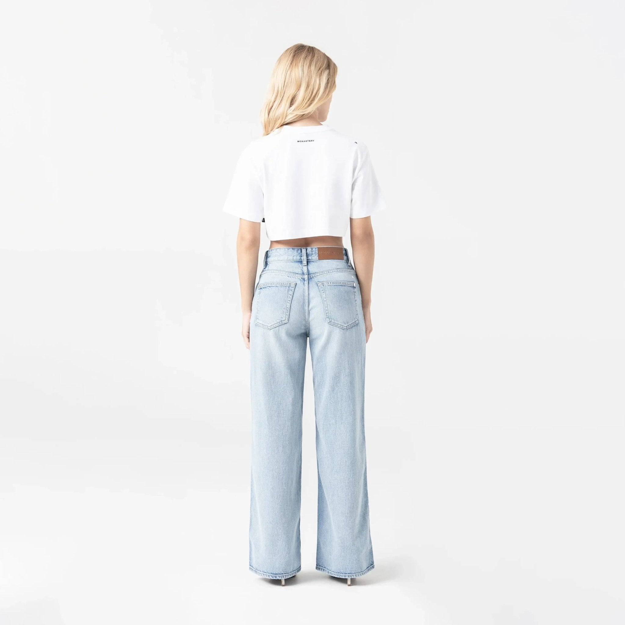 KELYN CROP TOP WOMEN WHITE - Monastery | Tienda Oficial Colombia
