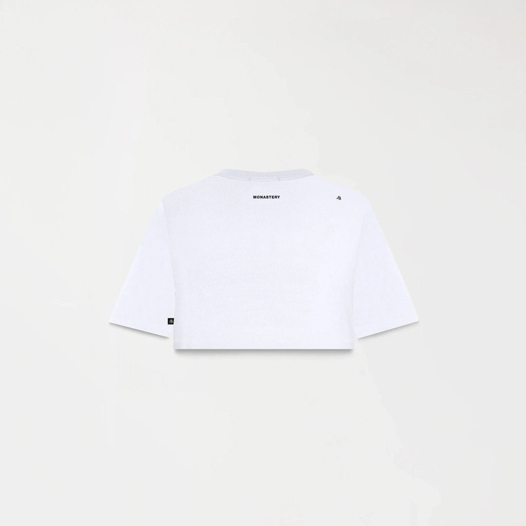 KELYN CROP TOP WOMEN WHITE - Monastery | Tienda Oficial Colombia