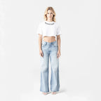 KELYN CROP TOP WOMEN WHITE - Monastery | Tienda Oficial Colombia