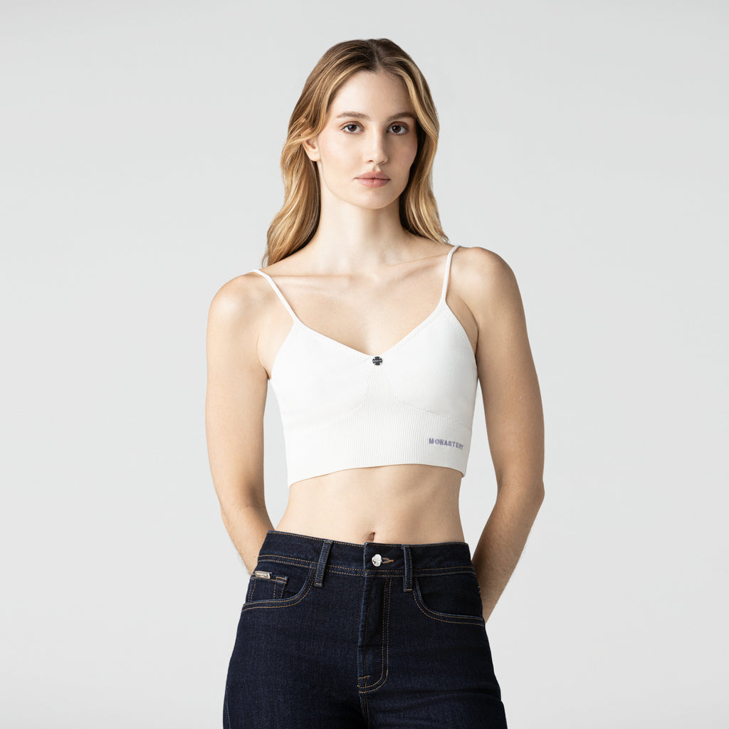 KITANE TOP WOMEN WHITE - Monastery | Tienda Oficial Colombia