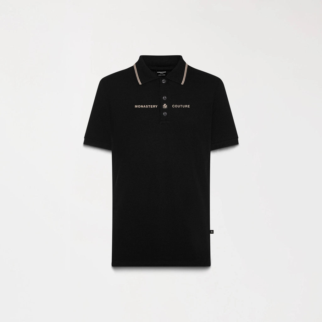 KORION POLO MEN BLACK - Monastery | Tienda Oficial Colombia