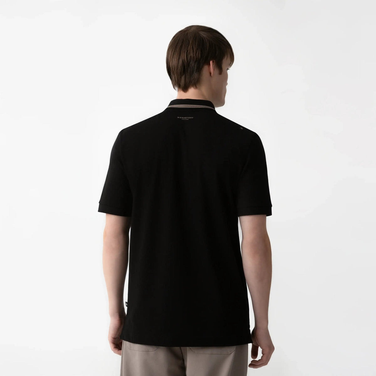 KORION POLO MEN BLACK - Monastery | Tienda Oficial Colombia