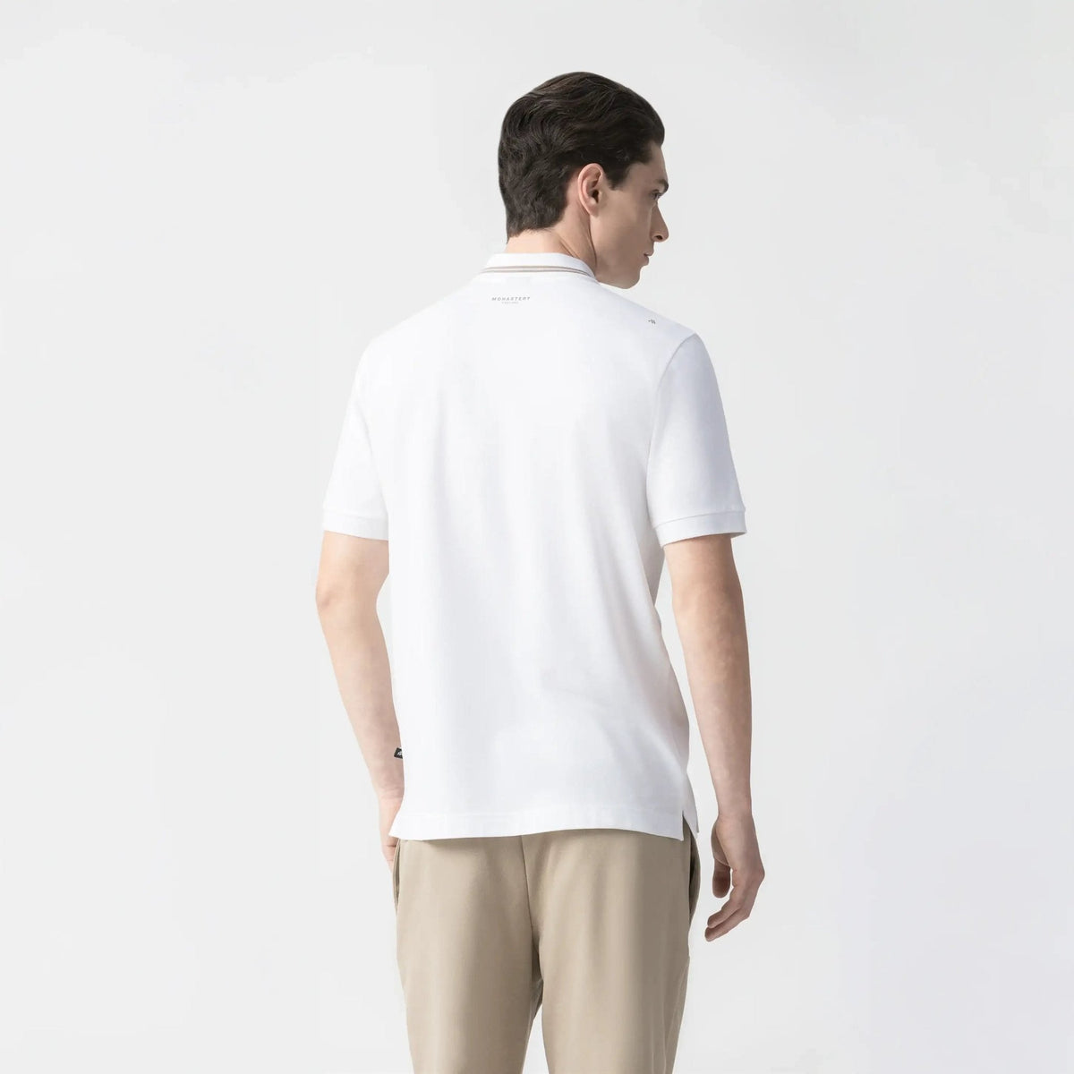 KORION POLO MEN WHITE - Monastery | Tienda Oficial Colombia