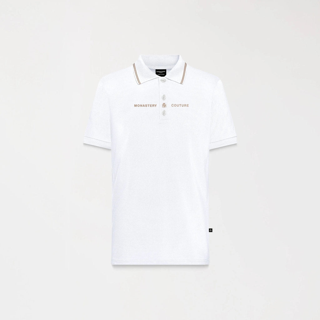 KORION POLO MEN WHITE - Monastery | Tienda Oficial Colombia