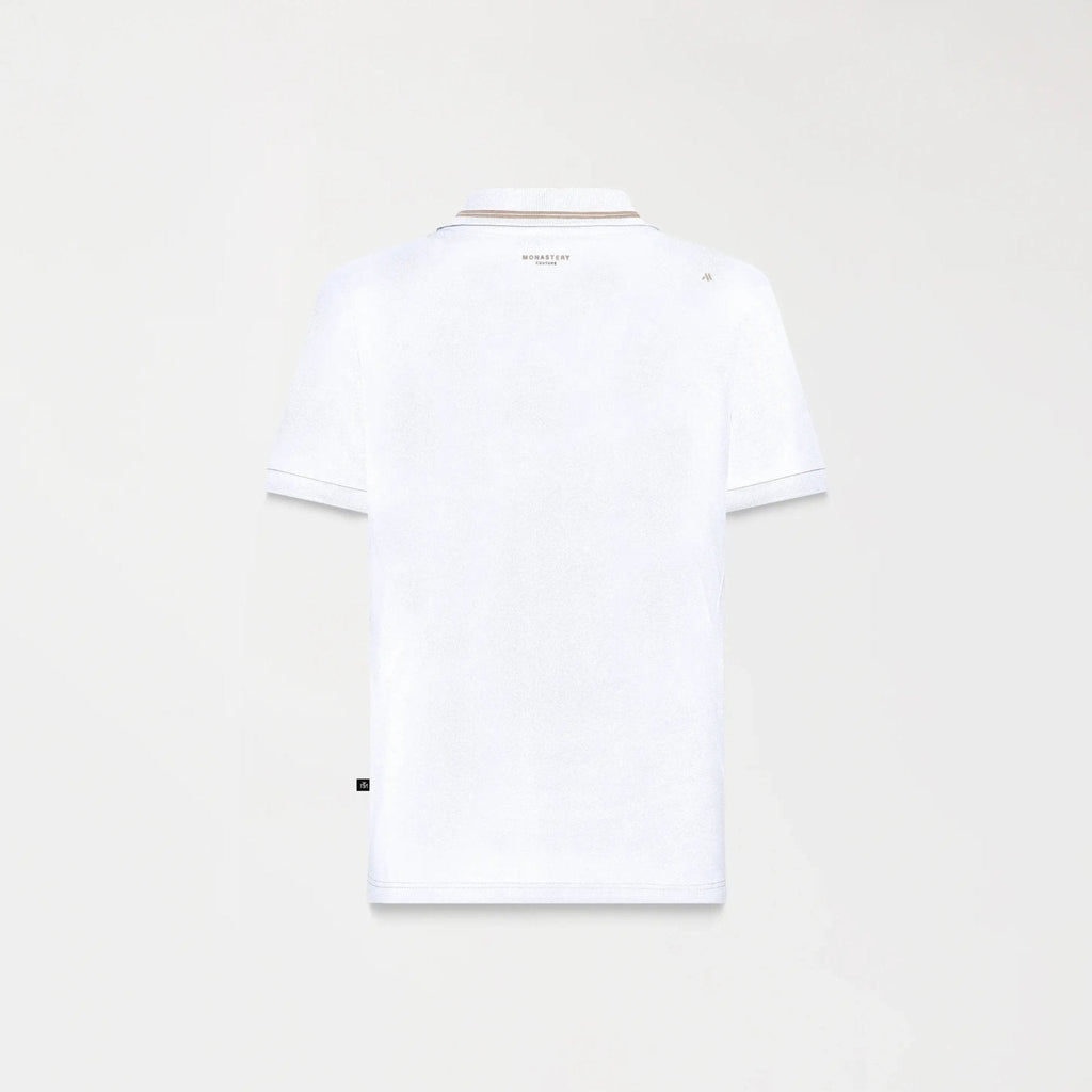 KORION POLO MEN WHITE - Monastery | Tienda Oficial Colombia