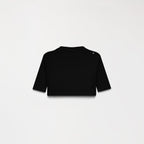 KUBLAI CROP TOP WOMEN BLACK - Monastery | Tienda Oficial Colombia