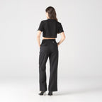 KUBLAI CROP TOP WOMEN BLACK - Monastery | Tienda Oficial Colombia