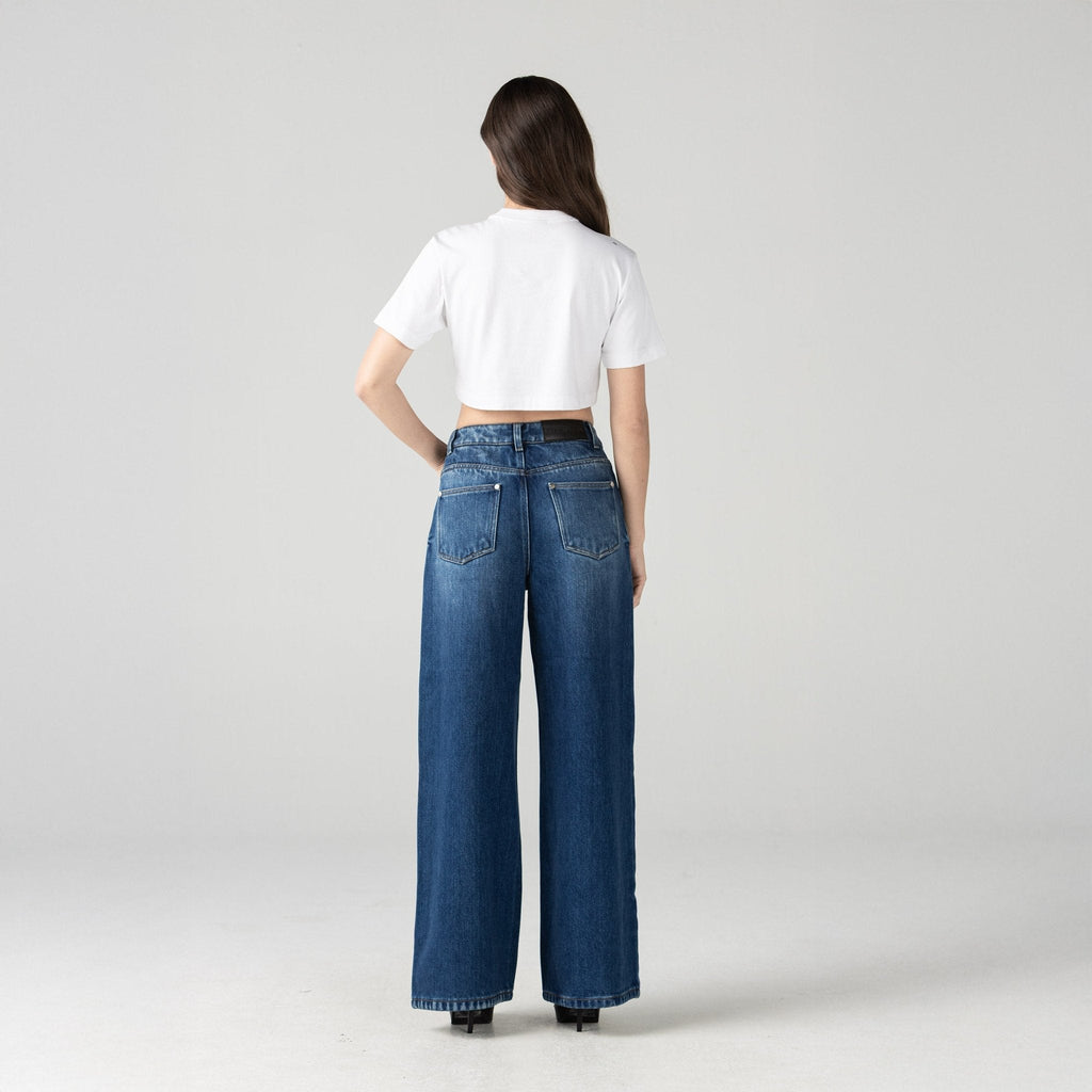 KUBLAI CROP TOP WOMEN WHITE - Monastery | Tienda Oficial Colombia
