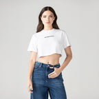 KUBLAI CROP TOP WOMEN WHITE - Monastery | Tienda Oficial Colombia