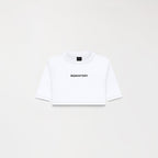 KUBLAI CROP TOP WOMEN WHITE - Monastery | Tienda Oficial Colombia