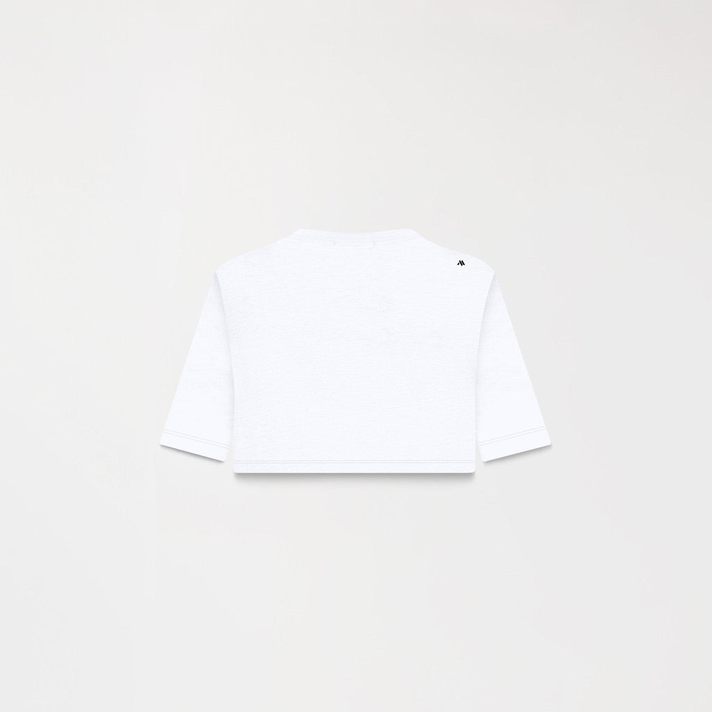KUBLAI CROP TOP WOMEN WHITE - Monastery | Tienda Oficial Colombia
