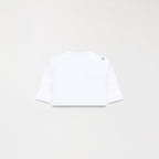 KUBLAI CROP TOP WOMEN WHITE - Monastery | Tienda Oficial Colombia