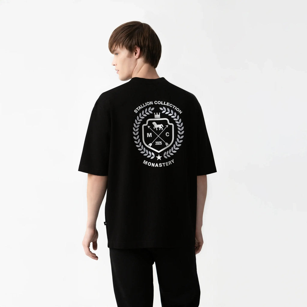 LAKE T - SHIRT OVERSIZED MEN BLACK - Monastery | Tienda Oficial Colombia