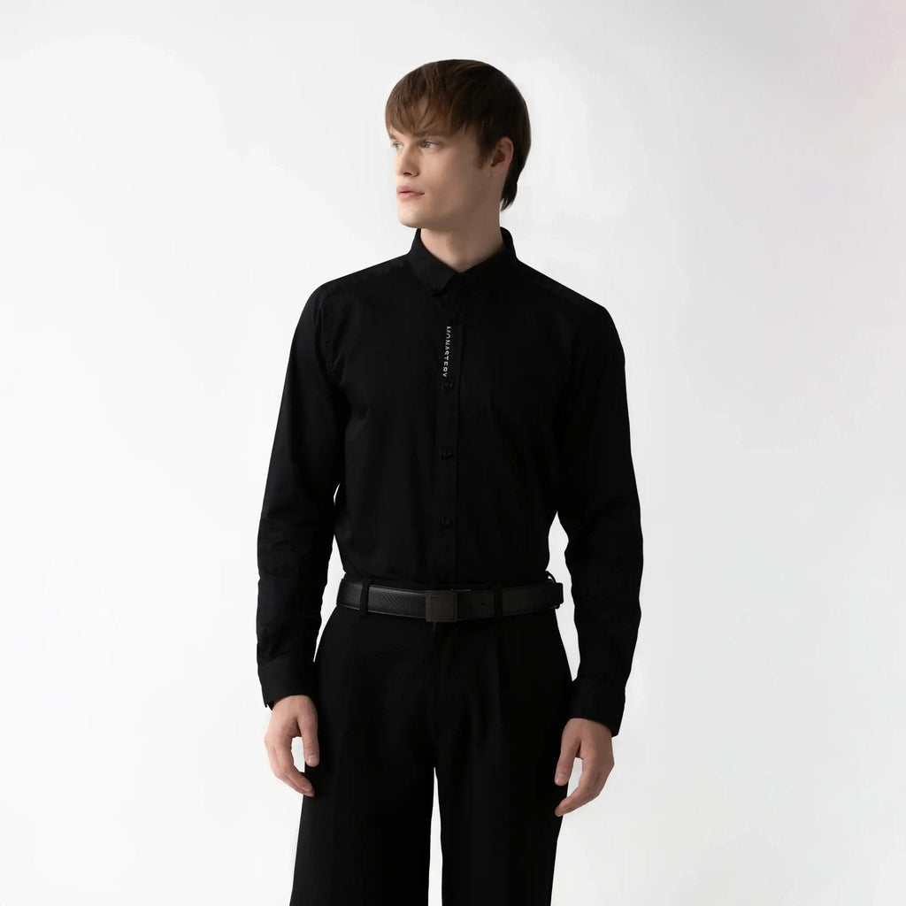 LARROC SHIRT MEN BLACK - Monastery | Tienda Oficial Colombia
