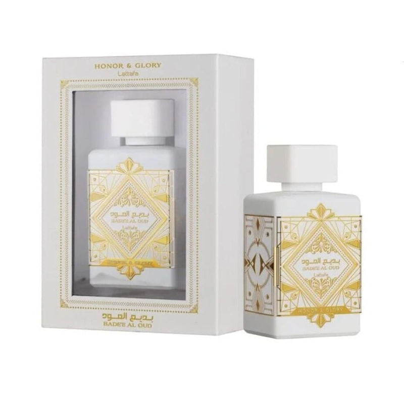 Lattafa Bade'E Al Oud Honor & Glory 100Ml EDP (Blanco)