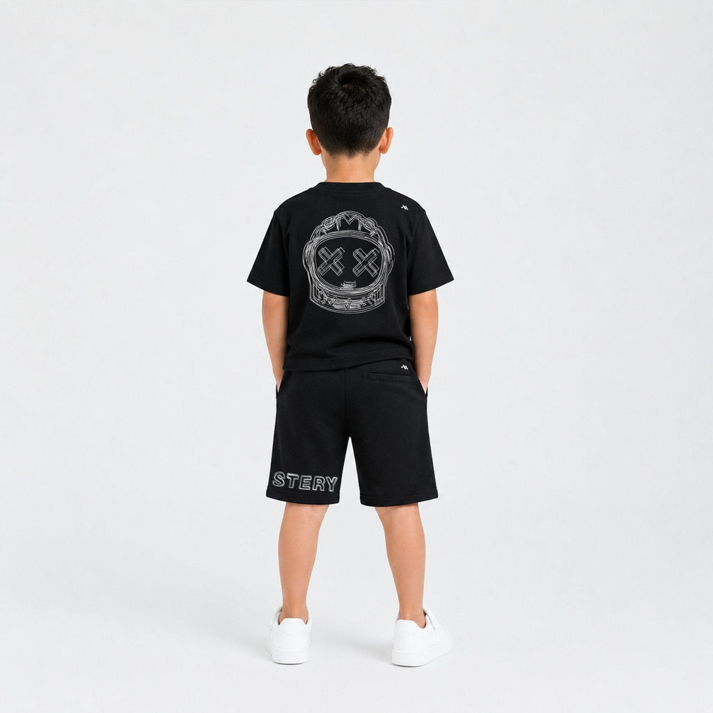 LEGATUS BURDA SHORT KIDS BLACK - Monastery | Tienda Oficial Colombia