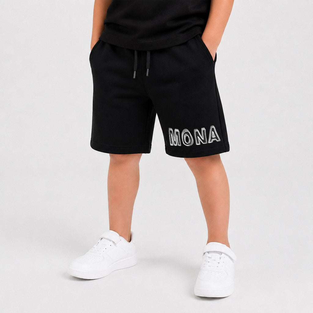 LEGATUS BURDA SHORT KIDS BLACK - Monastery | Tienda Oficial Colombia
