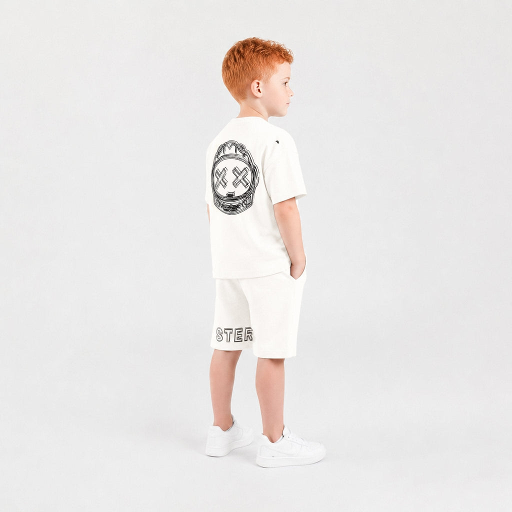 LEGATUS T-SHIRT OVERSIZED KIDS EGRET - Monastery | Tienda Oficial Colombia
