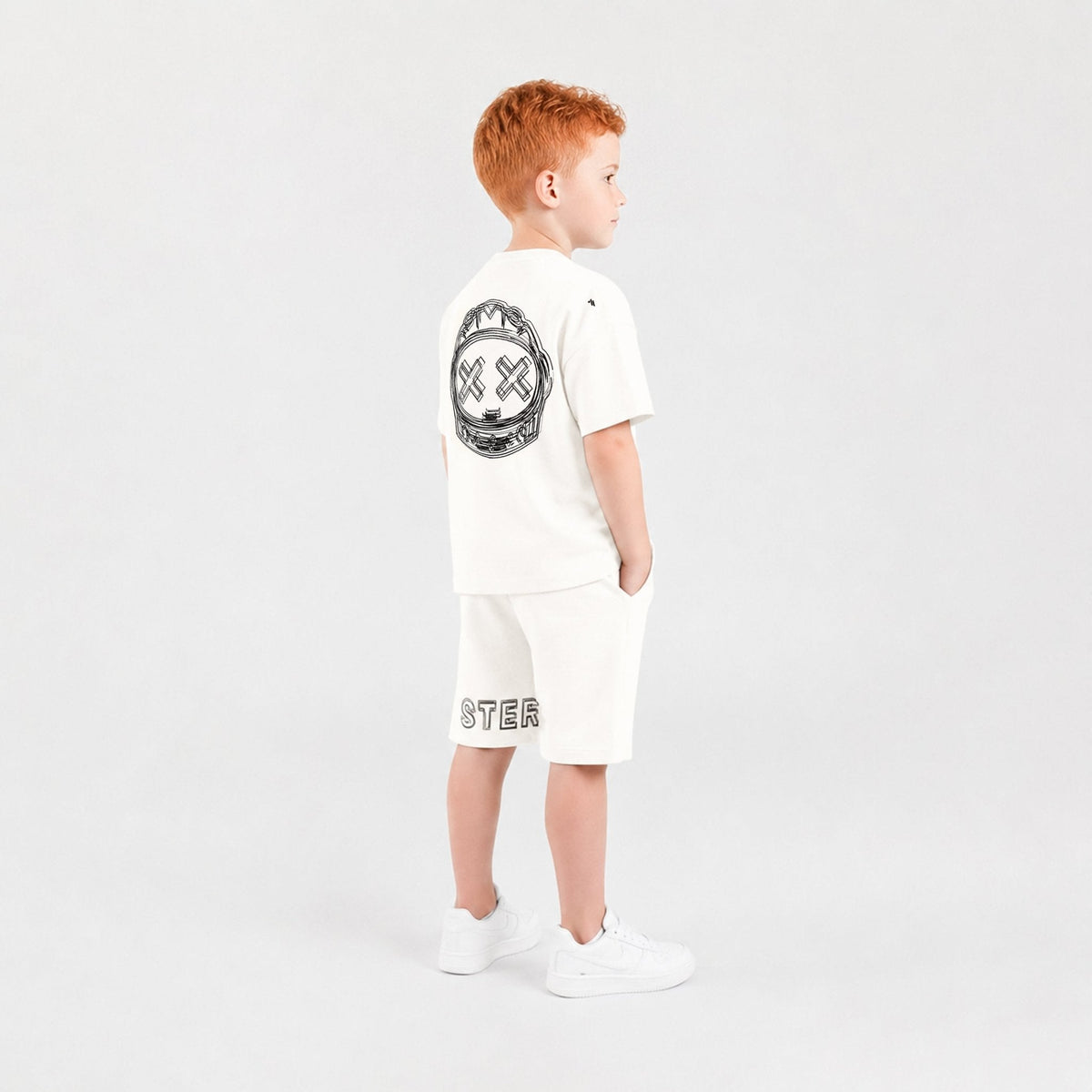 LEGATUS T-SHIRT OVERSIZED KIDS EGRET - Monastery | Tienda Oficial Colombia