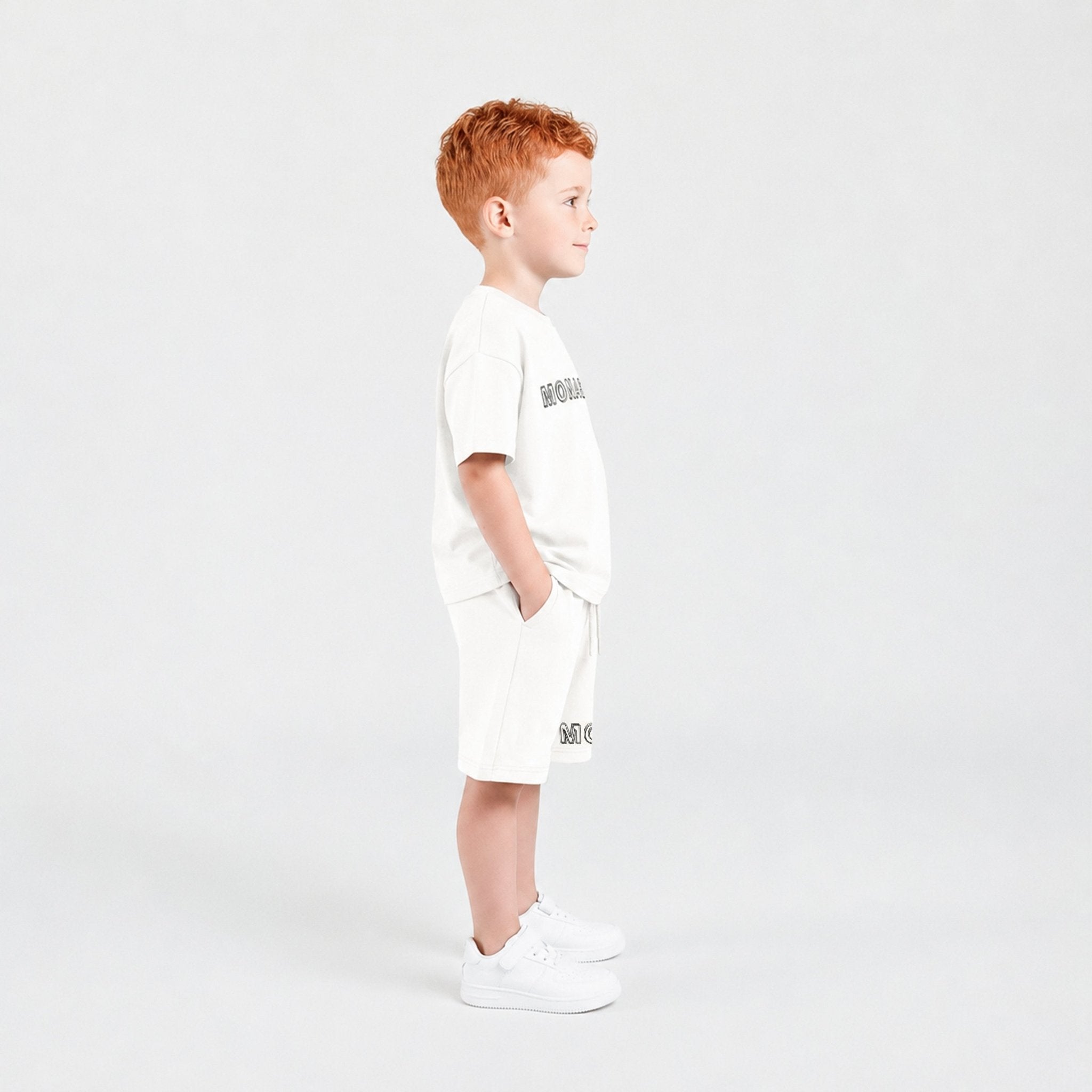 LEGATUS T-SHIRT OVERSIZED KIDS EGRET - Monastery | Tienda Oficial Colombia