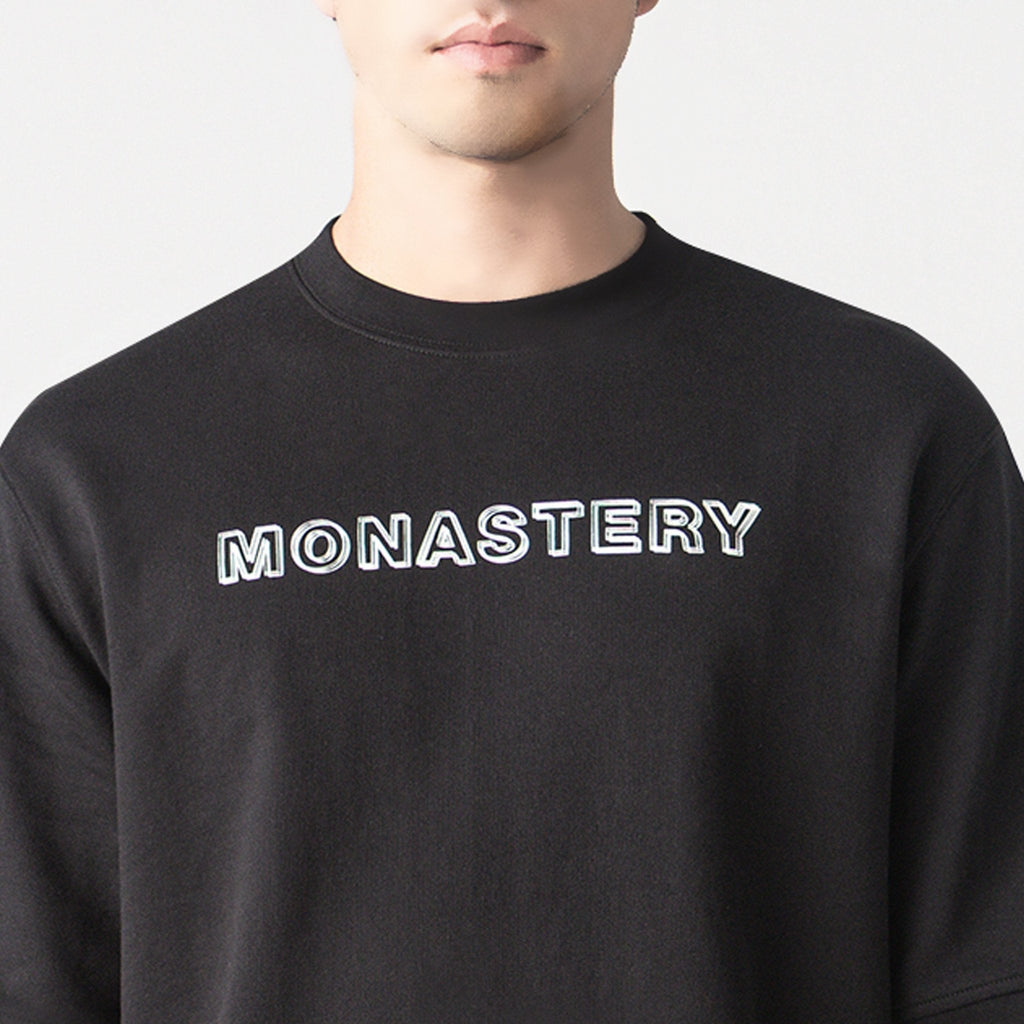 LEGATUS T - SHIRT OVERSIZED MEN BLACK - Monastery | Tienda Oficial Colombia