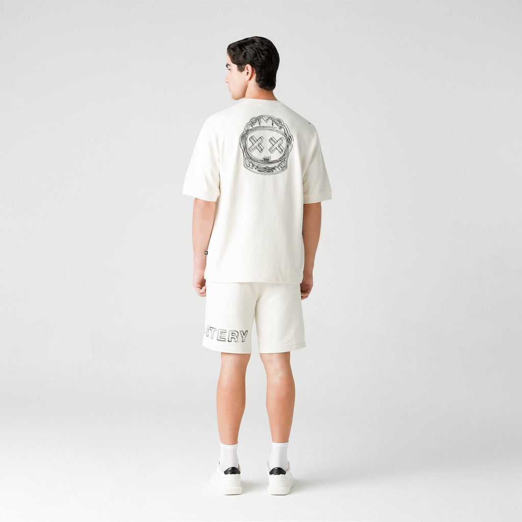 LEGATUS T - SHIRT OVERSIZED MEN EGRET - Monastery | Tienda Oficial Colombia