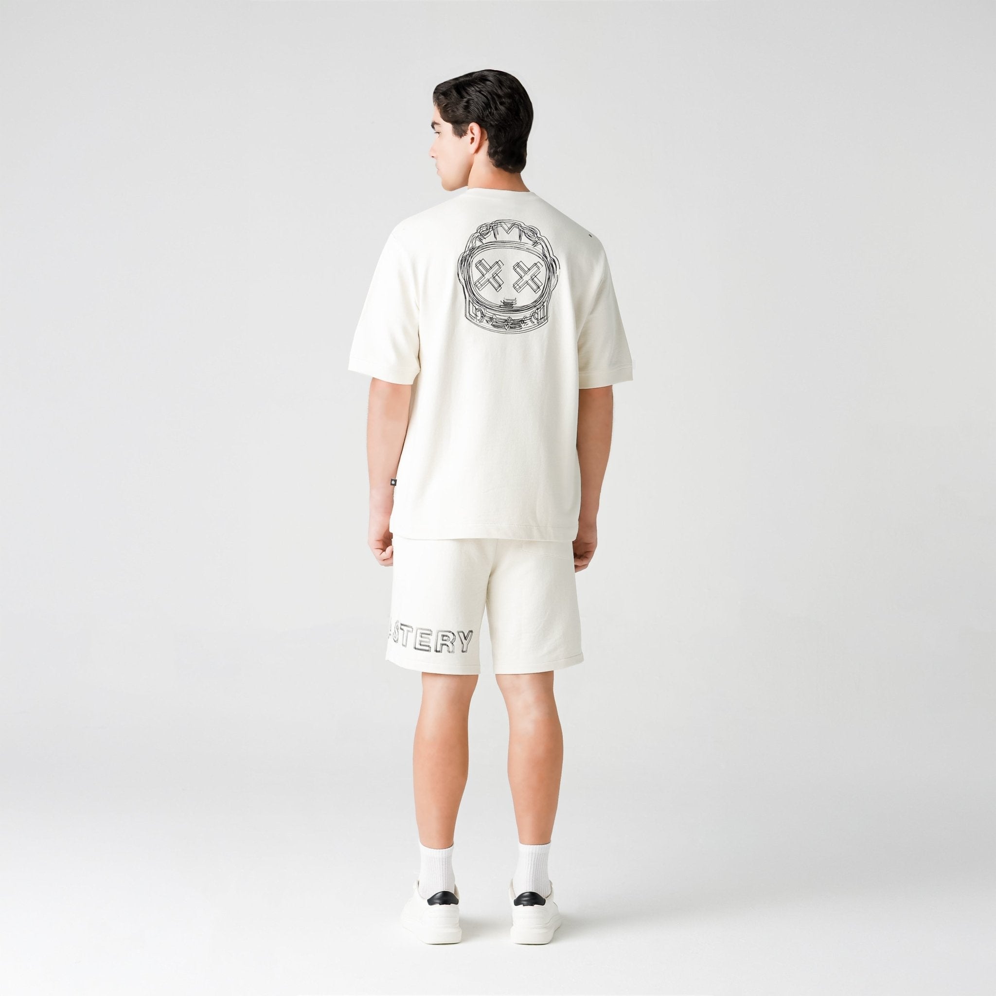 LEGATUS T - SHIRT OVERSIZED MEN EGRET - Monastery | Tienda Oficial Colombia