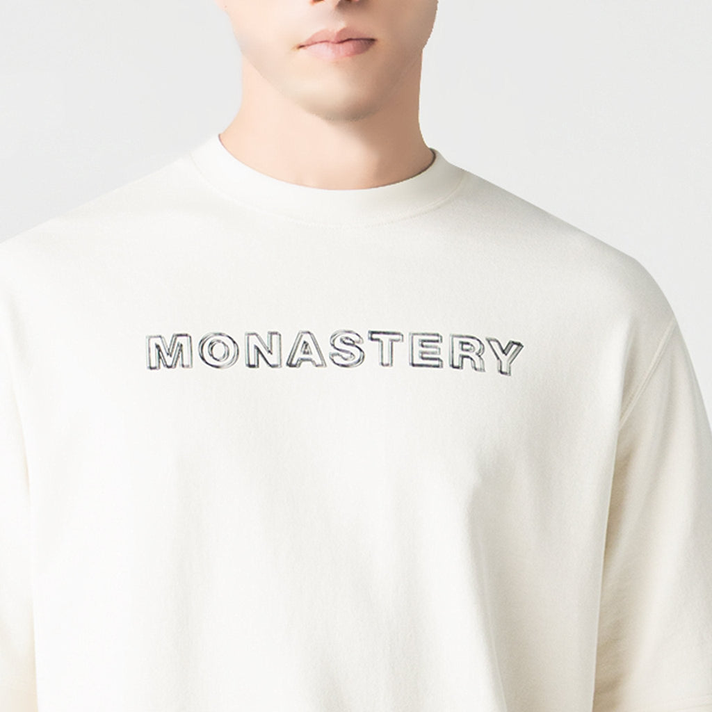 LEGATUS T - SHIRT OVERSIZED MEN EGRET - Monastery | Tienda Oficial Colombia