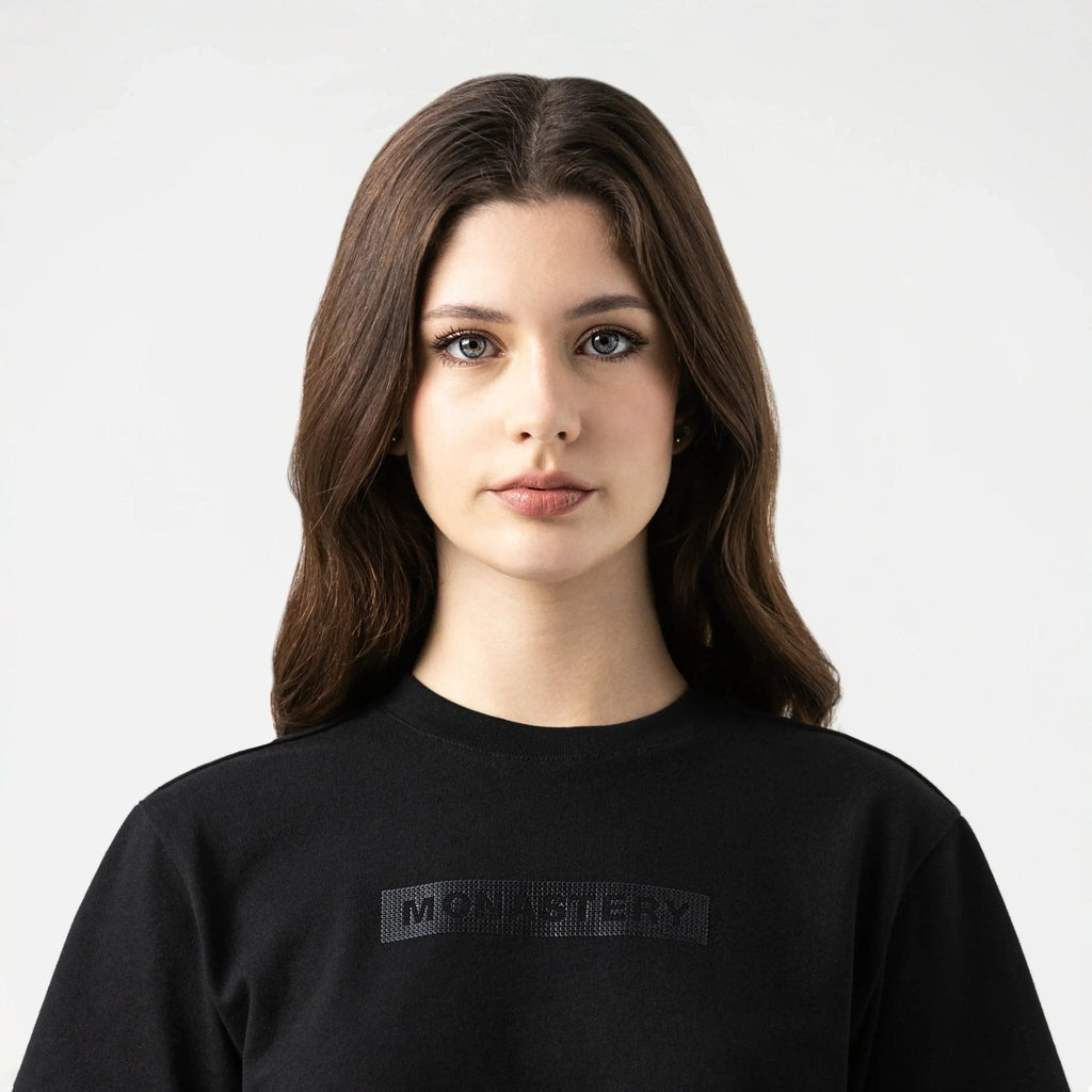 LEIRE CROP TOP WOMEN BLACK - Monastery | Tienda Oficial Colombia