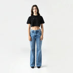 LEIRE CROP TOP WOMEN BLACK - Monastery | Tienda Oficial Colombia