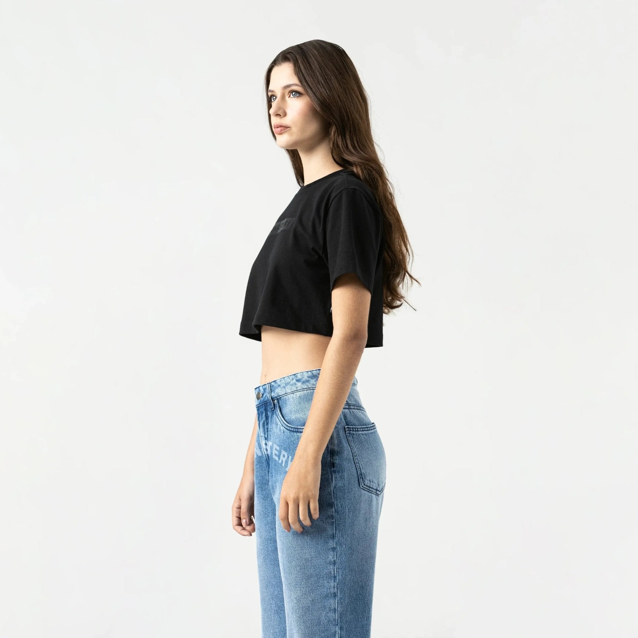 LEIRE CROP TOP WOMEN BLACK - Monastery | Tienda Oficial Colombia