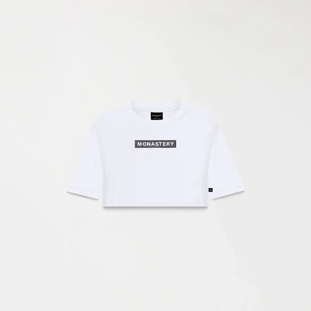 LEIRE CROP TOP WOMEN WHITE - Monastery | Tienda Oficial Colombia