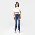 LEIRE CROP TOP WOMEN WHITE - Monastery | Tienda Oficial Colombia