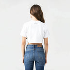 LEIRE CROP TOP WOMEN WHITE - Monastery | Tienda Oficial Colombia