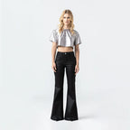 LENA CROP TOP WOMEN SILVER - Monastery | Tienda Oficial Colombia