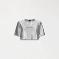 LENA CROP TOP WOMEN SILVER - Monastery | Tienda Oficial Colombia