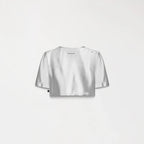 LENA CROP TOP WOMEN SILVER - Monastery | Tienda Oficial Colombia