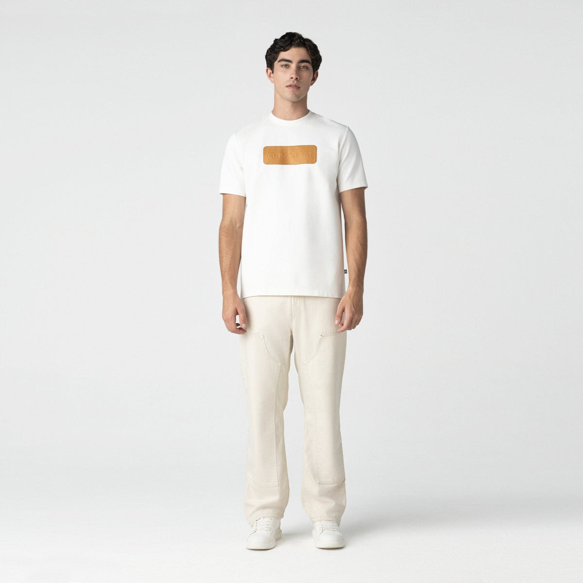 LEONIDAS T - SHIRT MEN WHITE - Monastery | Tienda Oficial Colombia