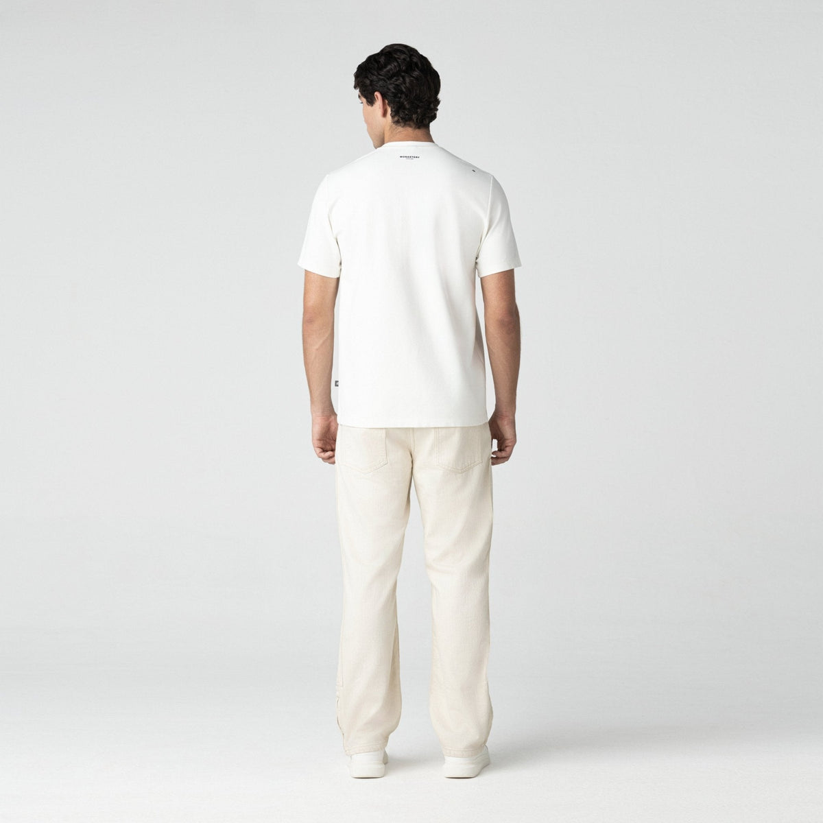 LEONIDAS T - SHIRT MEN WHITE - Monastery | Tienda Oficial Colombia